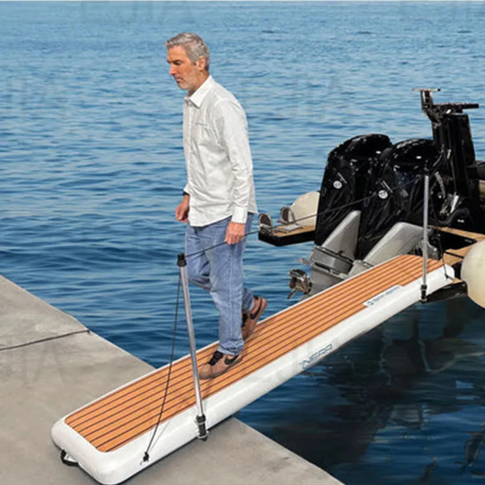 Надувная плавающая док-станция 3x1x0 1 м Плавающая Платформа для плота воды