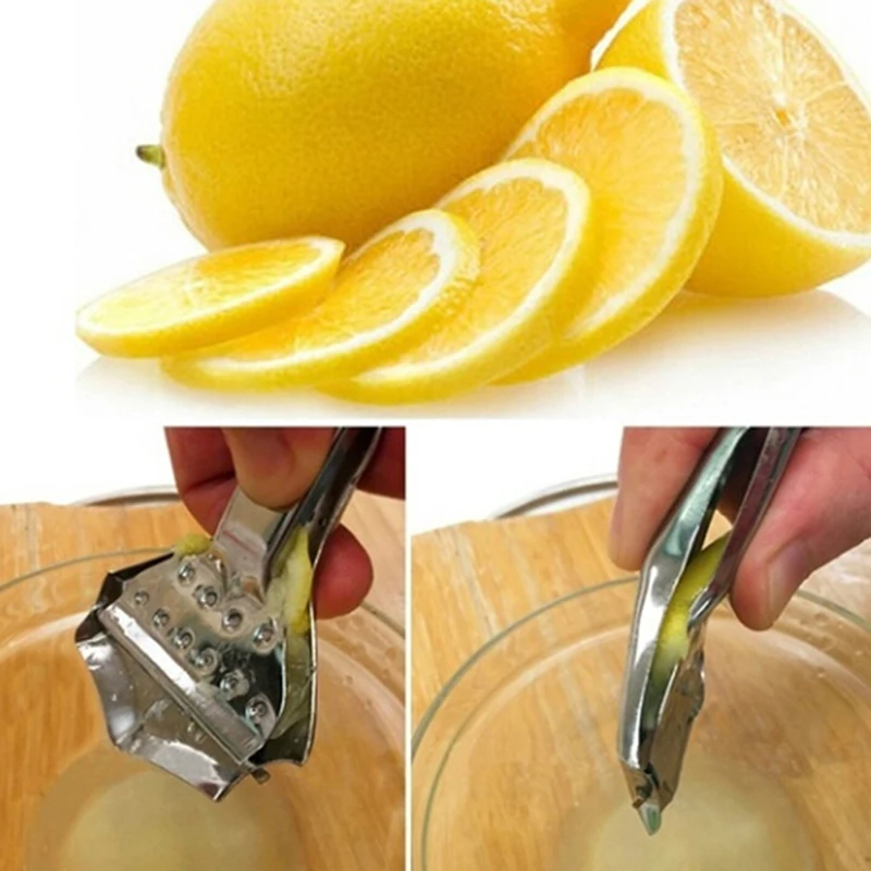 

Stainless Steel Lemon Squeezer Hand Press Lemon Squeezer Manual Kitchen Tools Orange Juicer
