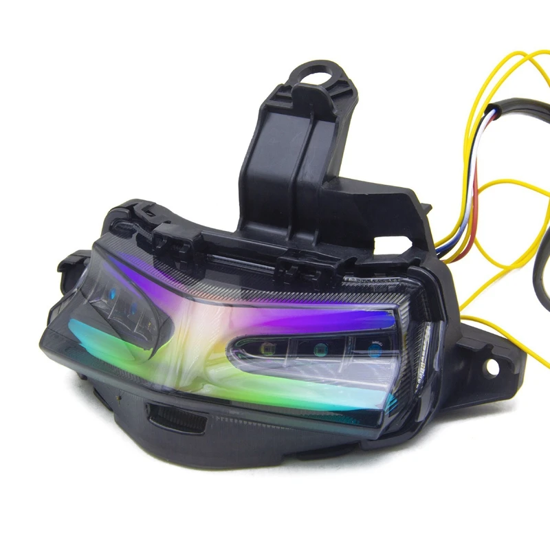 Модифицированный многоцветный светодиодный сигнал поворота для мотоцикла