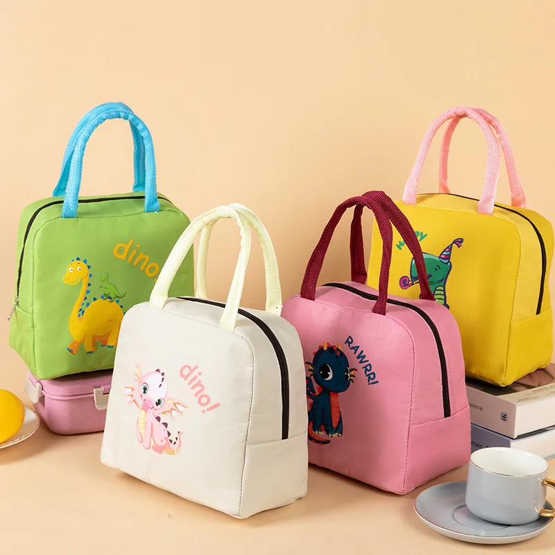 

Cute Cartoon Insulated Thermal Lunch Box Bag for Children Student Portable Cooler Bags Picnic Pouch Bento Container Lonchera New