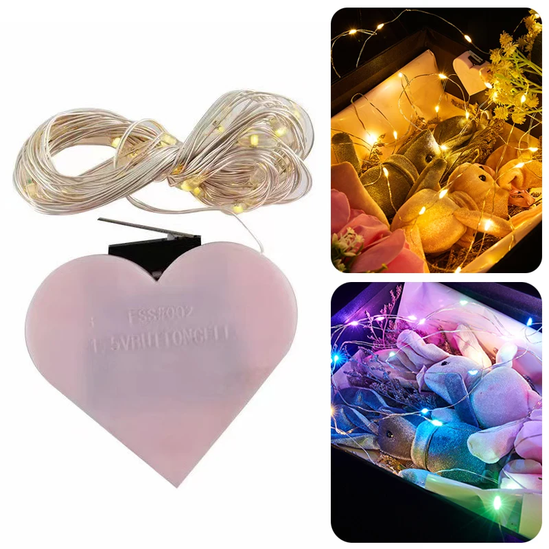 Lighting Strings For Gift Box Decoration For Wedding Christmas Party Room Decors