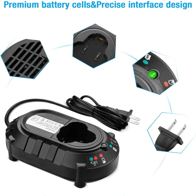 Литий-ионное зарядное устройство DC10WB для Makita BL1013 BL1015 10,8 В/12 В DC10WA электрическая дрель шуруповерт электроинструмент