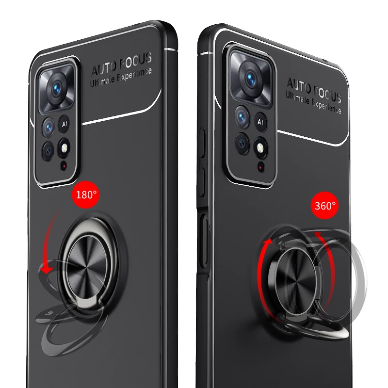 for redmi note 11 pro case for for redmi note 11 pro 11s poco x4 x3 pro cover shell funda megnet stand holder soft phone bumper free global shipping