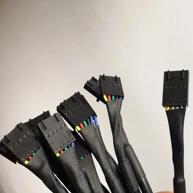 15 шт. 5-контактный кабель AUC3 для Canaan Avalon 721 741 821 841 921 Miners Black