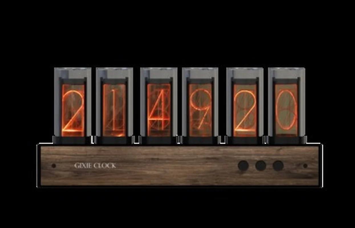 Цифровые часы электронные настольные светодиодные Nixie домашний декор |