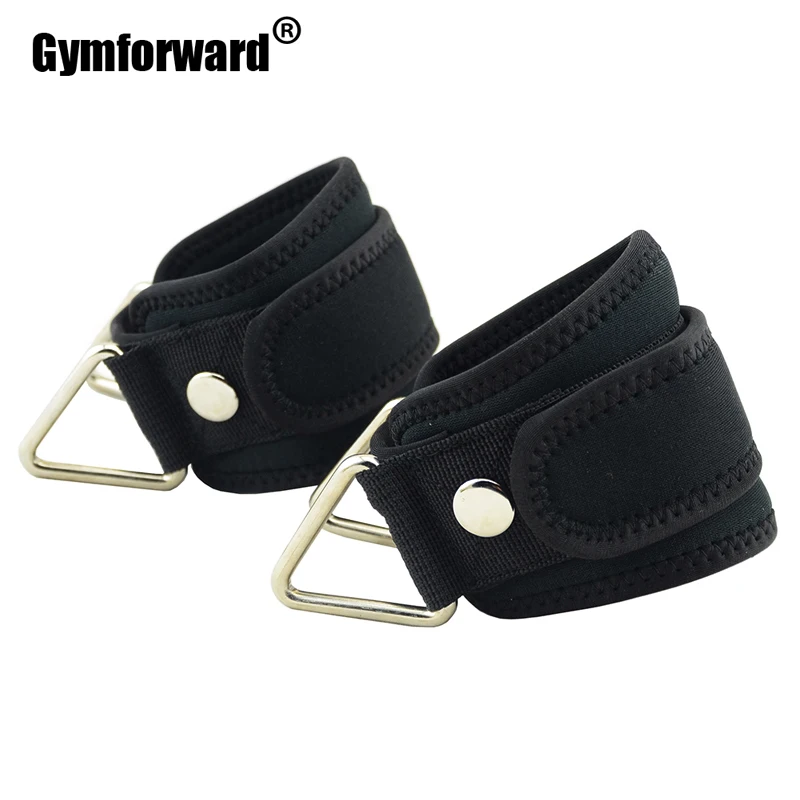 Ankle Cuffs Foot-support Straps Cable-machine Attachment Hip
