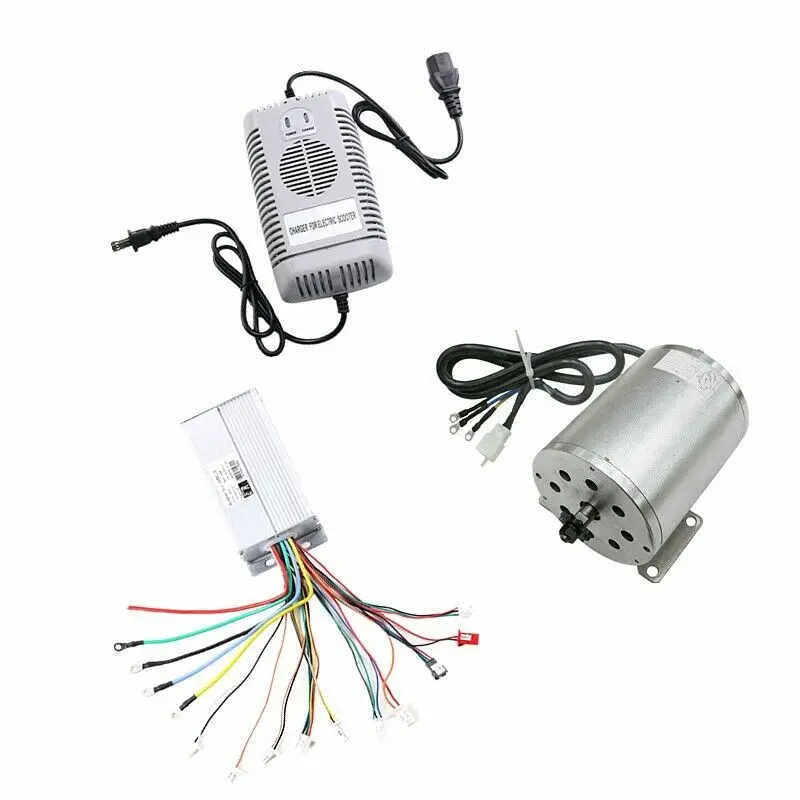 

48 в 1800 Вт бесщеточный Электрический мотор контроллер зарядное устройство для электровелосипеда скутера карта