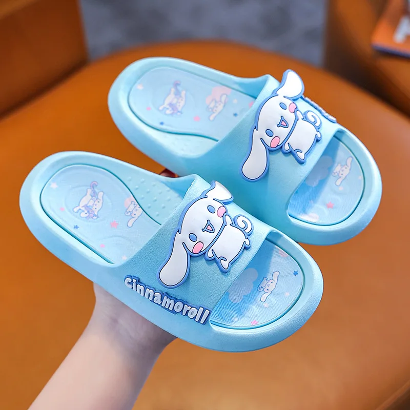 Детские сандалии серии Sanrio Melody тапочки для девочек домашняя ванна нескользящая