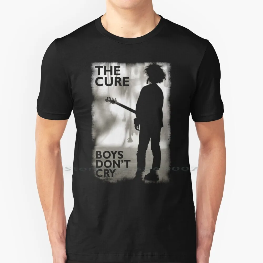 The Boys From Behind T Shirt 100% Cotton Robert Smith Indie The Cure Band Smiths Disintegration Black Dark Gothic Trees 1980s