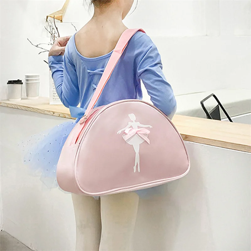 

Розовые женские танцевальные сумки для балета для девочек, спортивные танцевальные рюкзаки для девочек, детские танцевальные сумки