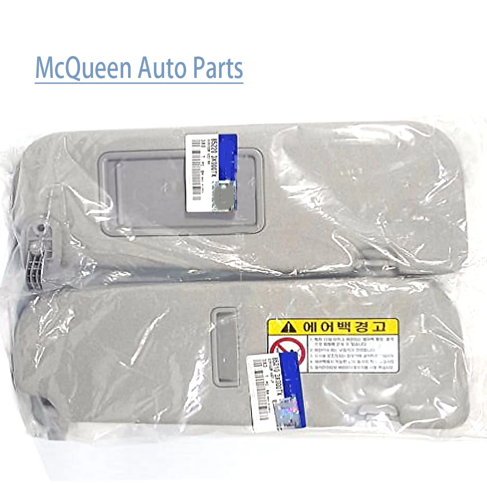 

FOR Hyundai Elantra MD 2011-2015 car interior sun visor LH RH gray sun visor OEM 852103X000TX 852203X000TX