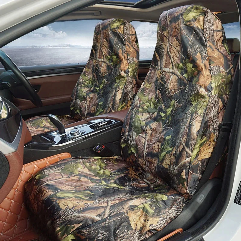 

New Car Camouflage Seat Cover Universal Waterproof Outdoor Hunting Fishing Seat Protector For Jeep Honda Nissan Kia Volvo Suv