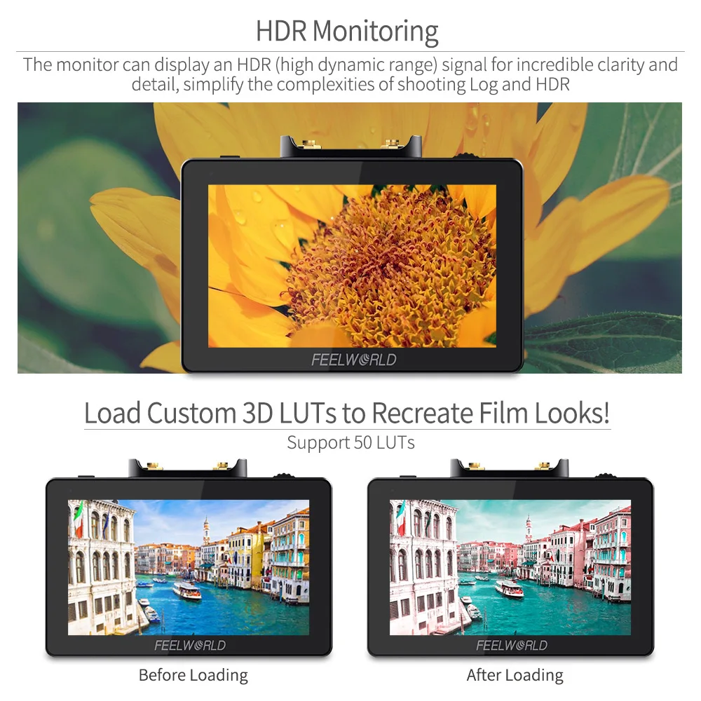 Беспроводной видеопередатчик FEELWORLD FR6 FT6 5 дюйма монитор приемника 0 07 с низкая