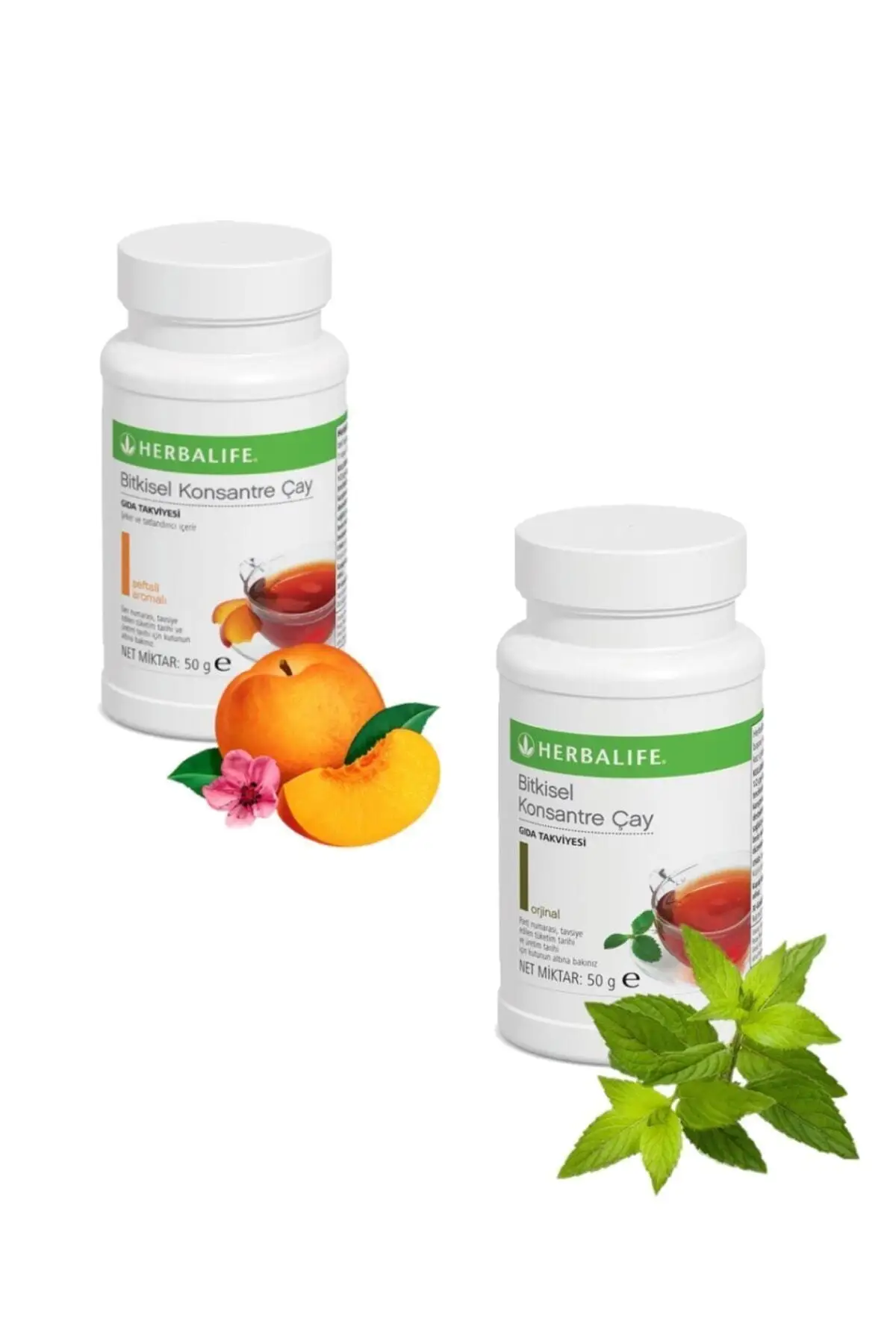 

Концентрированный чайный сервиз Bitkisel 50 г Classic + Peach