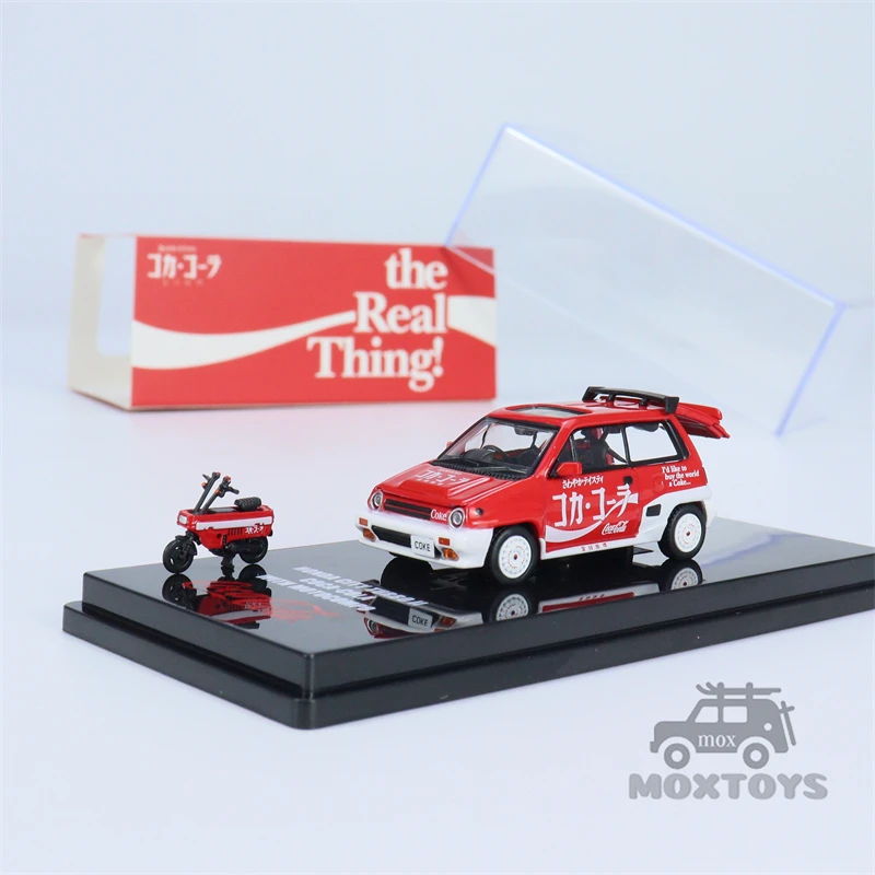 INNO x TINY 1:64 HONDA CITY TURBO II/NISSAN FAIRLADY Z литая модель автомобиля