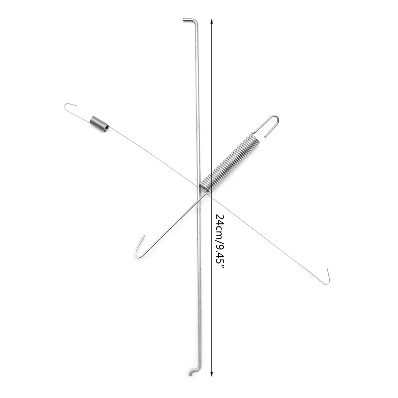 

Governor Spring Throttle Return linkage Kit Carburetor Link Rod Speed Control Fitting for GX140 GX160 GX200 Stainless R9UF