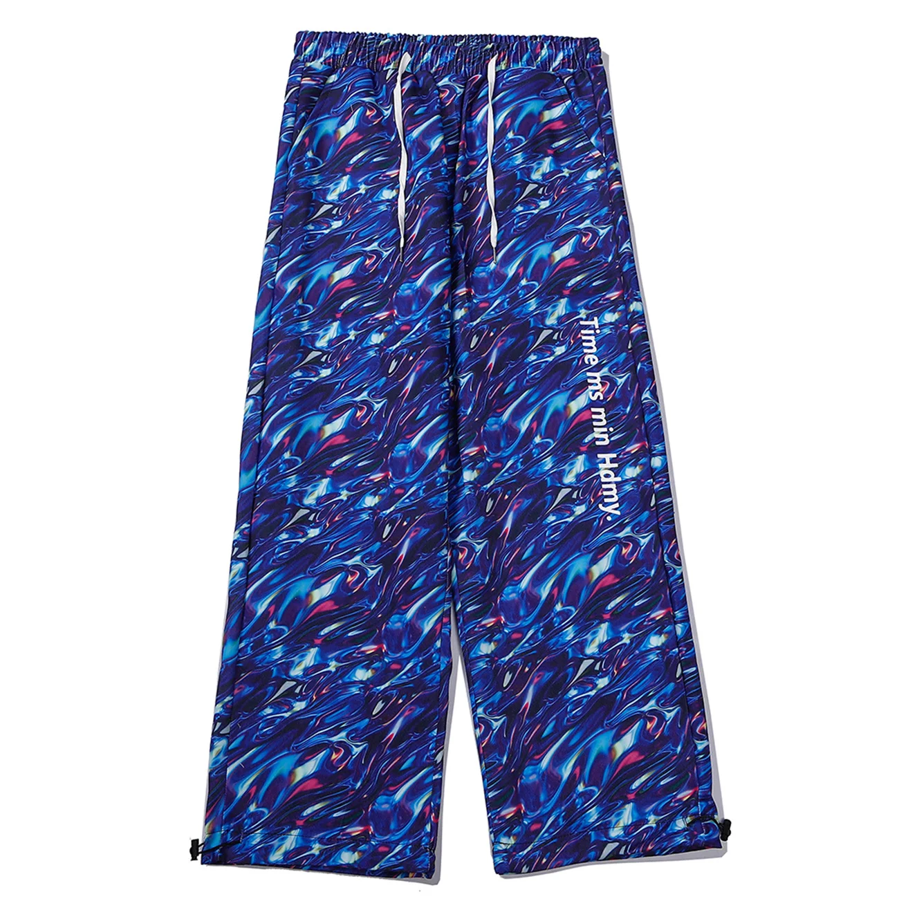 

KKAYCATE Harajuku Streetwear Pants Men Galaxy Abstract Print Elastic Waist Baggy Pants Hip Hop Fashion Casual Trousers Joggers