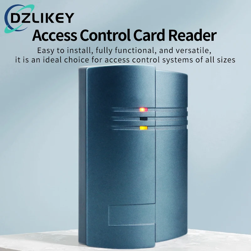 Фото Считыватель RFID-карт DC12V 125KHZ, водонепроницаемый, подходит для систем контроля доступа, форматы Wiegand26/34, RS232, RS485, UART TTL №1