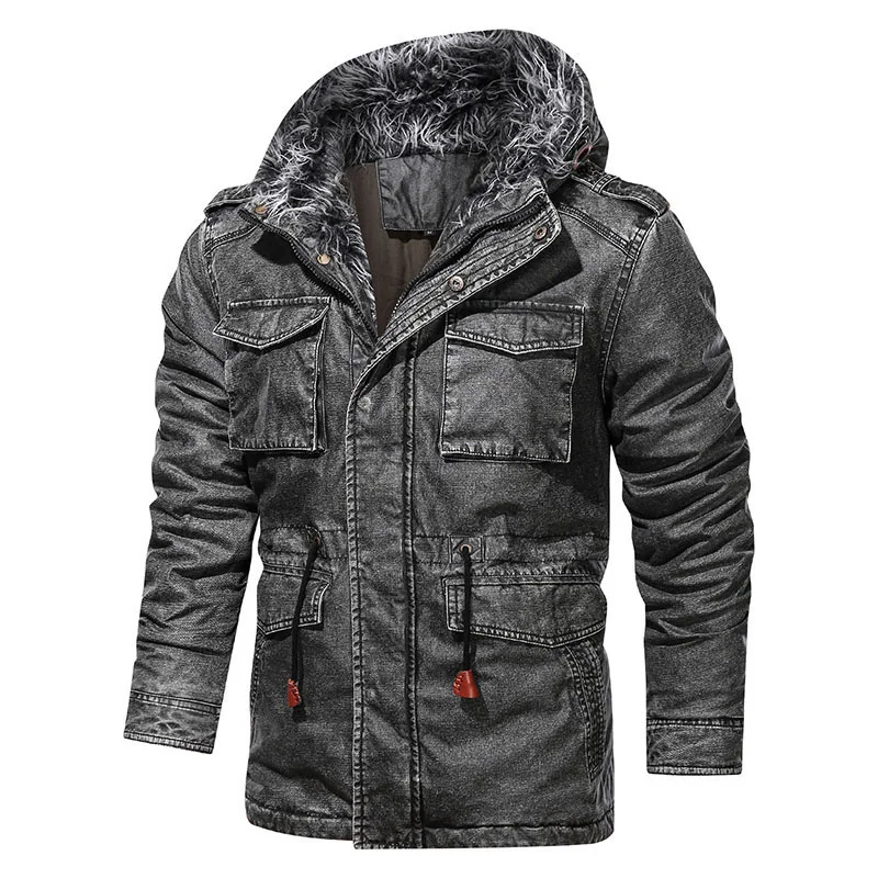 Рисунок 3 - Куртка мужская зимняя хлопковая с меховым воротником