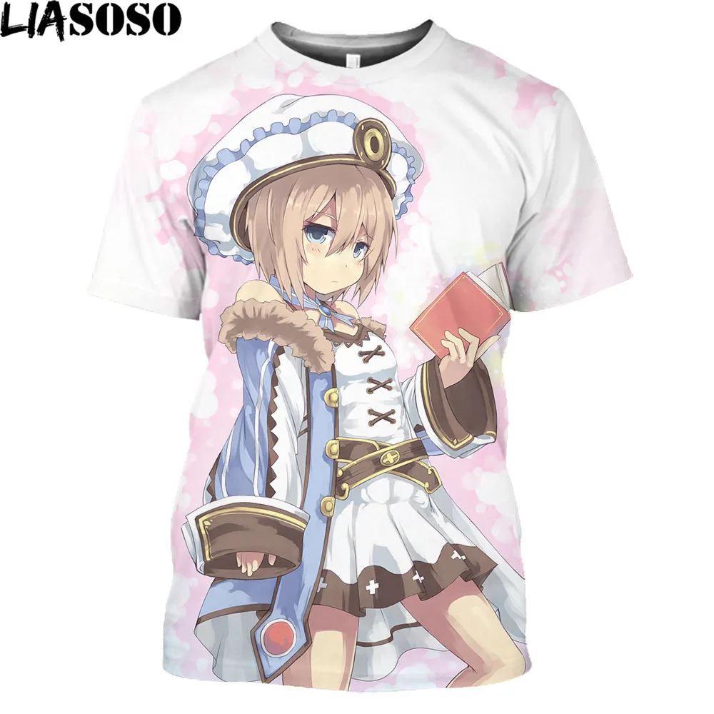 2022 Hyperdi Мужская sion нептуния с 3d принтом аниме Харадзюку японские стильные