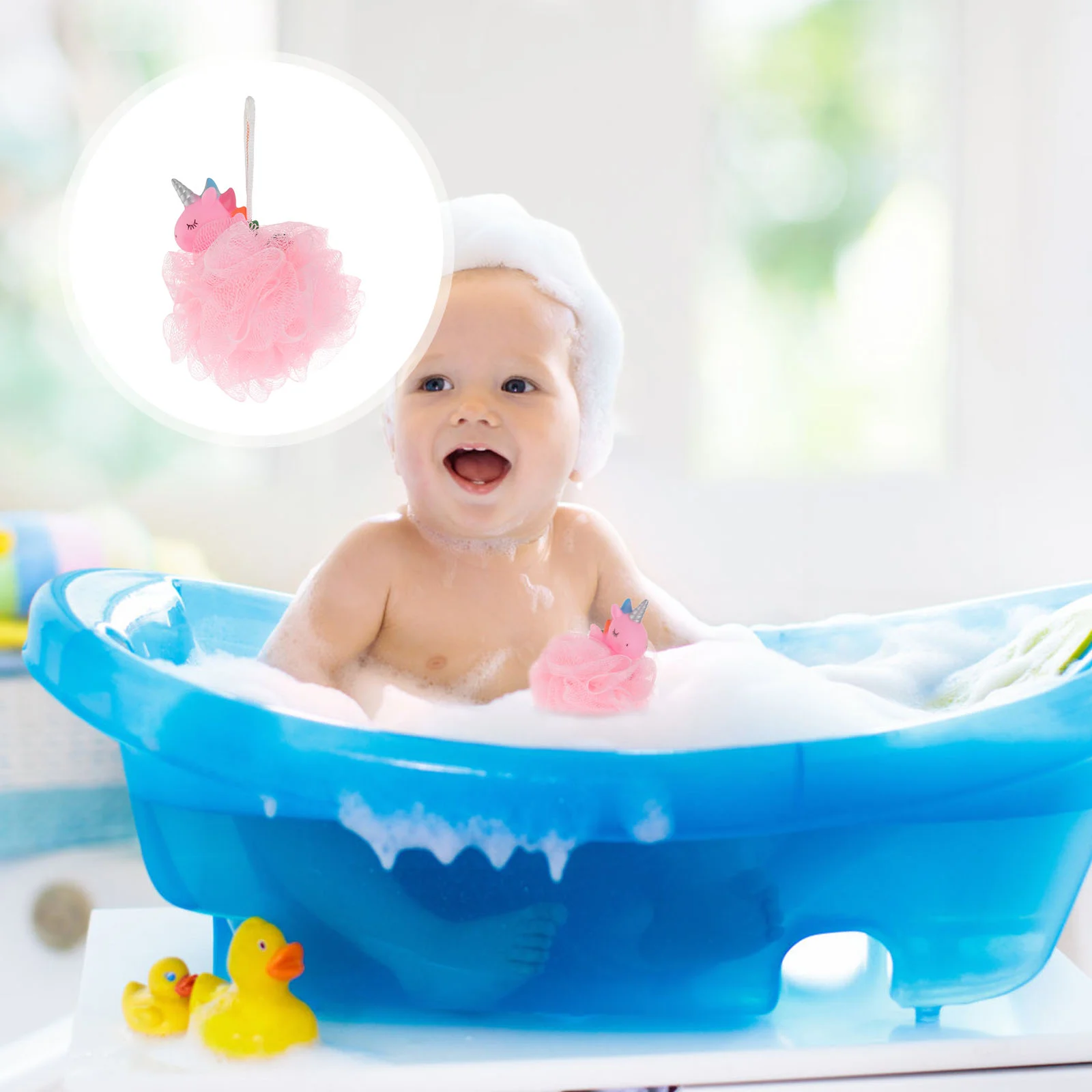 Детское полотенце для ванны скруббер с единорогом шариковая ванна детские пуфы