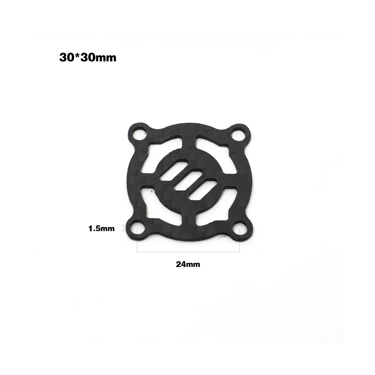 Чехол из углеродного волокна для защиты вентилятора RC Motor ESC