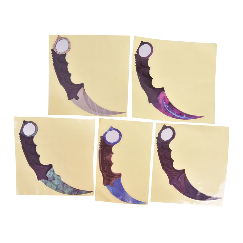 

1 шт., автомобильные наклейки с ножом Csgo, 13 см