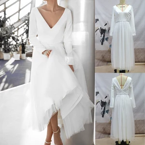 Elegant Women's Dress Backless Bridesmaid Long Dress High Waist Dress Maxi Dress For Women Party Dresses