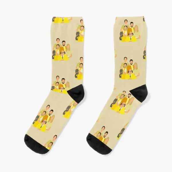 

It Is Always Sunny In Philadelphia The Crew Socks Pattern Breathable Cute Funny Winter Cotton Women Unisex Autumn Girls