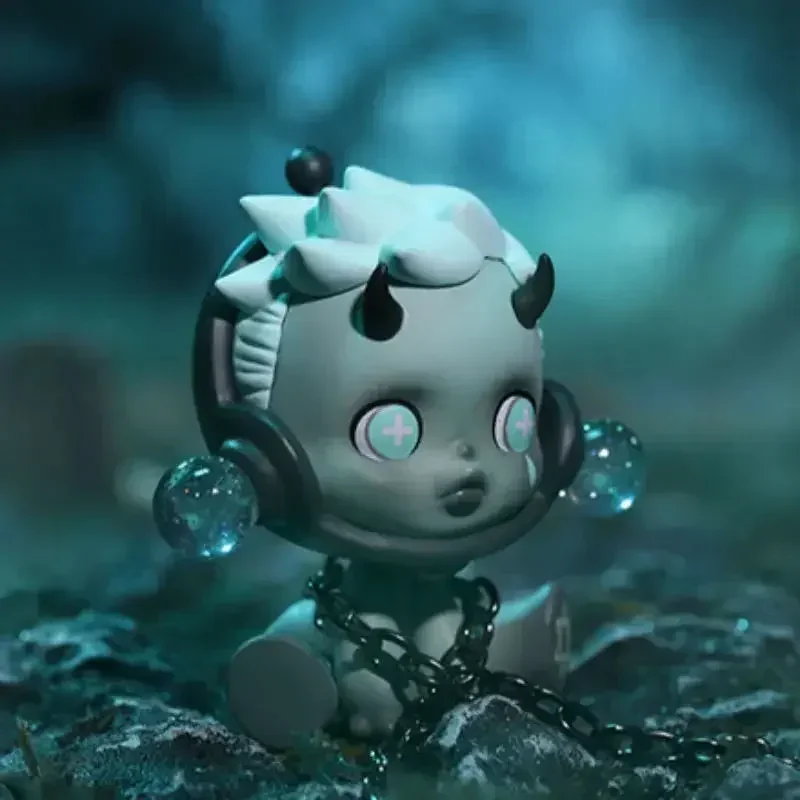POP MART SkullPanda Ancient Castle Serie Оригинальная глухая коробка Mystery Box Guess Bag Игрушки Кукла Симпатичные аниме-фигурки Настольные украшения (art.: 3920cf79e52fc) - 3920cf79e52fc