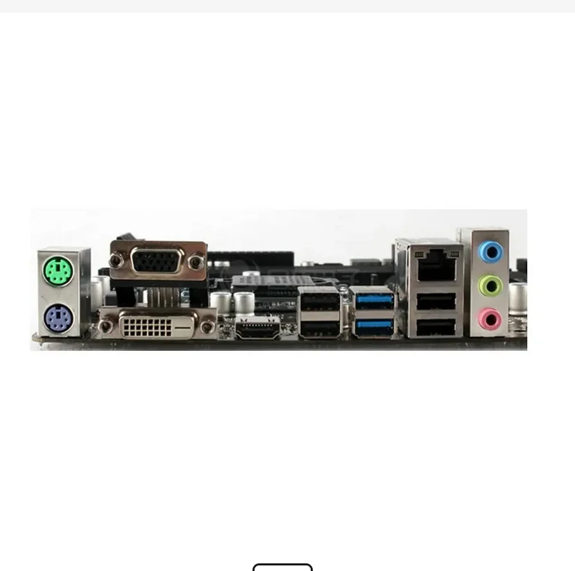 Защитная задняя панель IO I/O, задняя панель, задние пластины, кронштейн из нержавеющей стали для ASRock B85M PRO3 H61M 、 U3S3