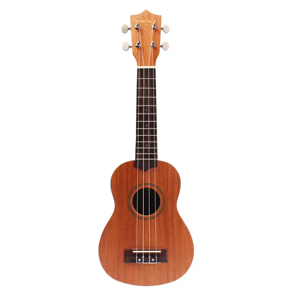 

21'' Guitar 15 Frets Ukulele Music B-Day Gift Beginner Brown
