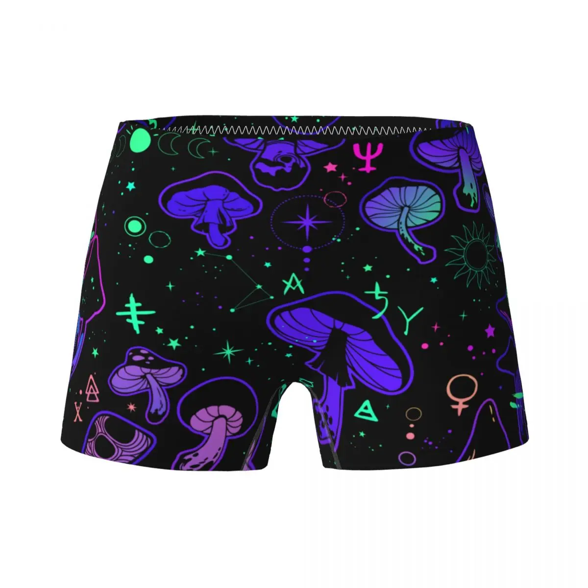 

Girls Magic Mushrooms Cotton Boxer Breathable Occult Girls' Underwear