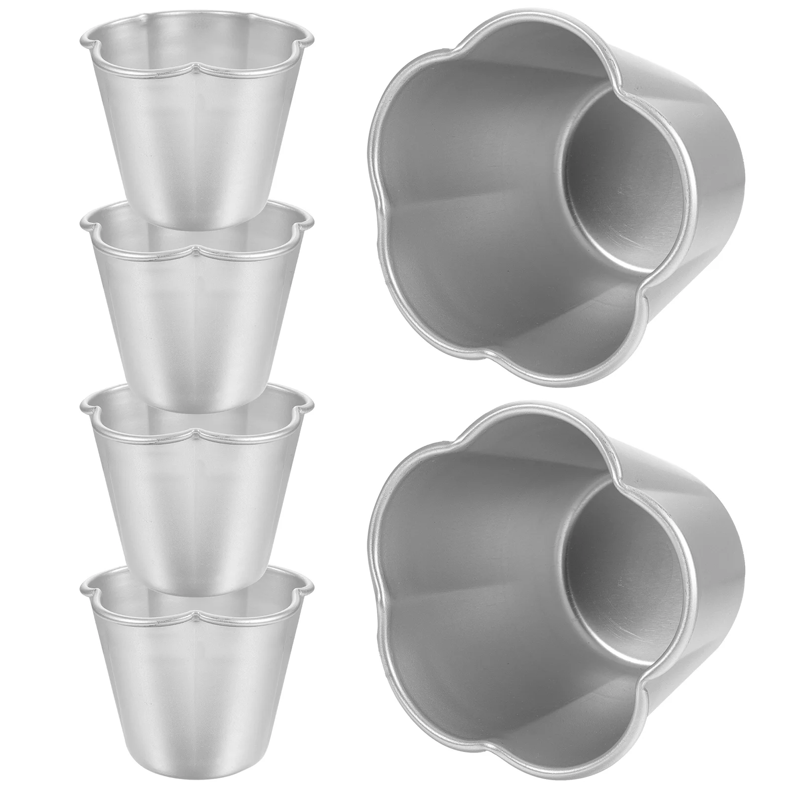 6 шт. формы для пудинга антипригарные кексов бытовые выпечки яичных пирогов