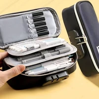 Пенал для мальчиков, с несколькими секциями и замком#4