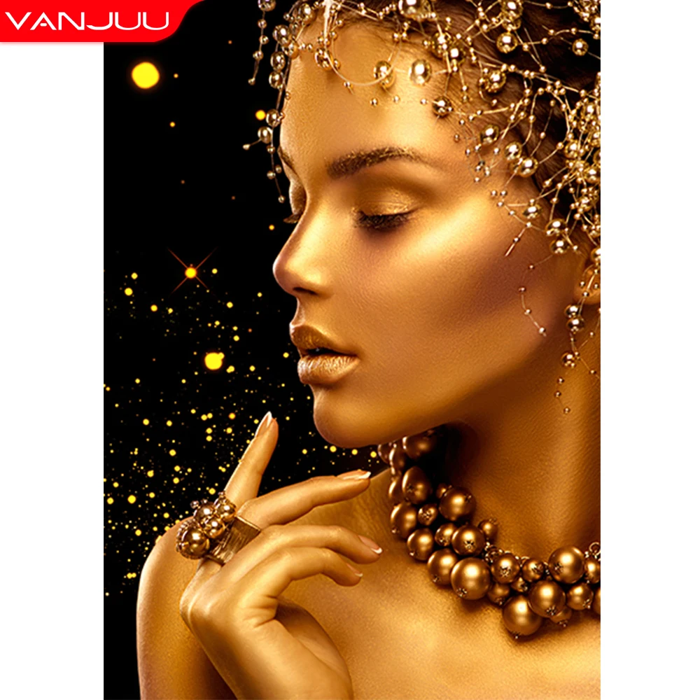 

5D Diamond Painting Mosaic Portrait Diamond Embroidery Wall Art Diy Sexy Woman Rhinestone Painting Home Decor