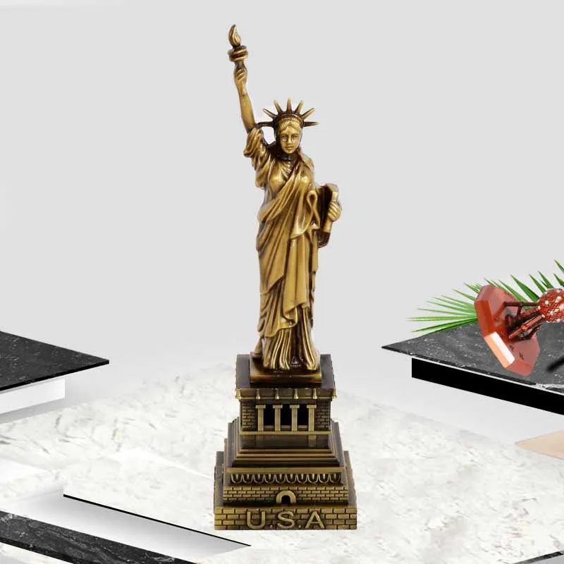 

AMERICAN LIBERTY DECORATION HOME EUROPEAN METAL CRAFTS HOME MULTICOLOR RETRO ORNAMENTS