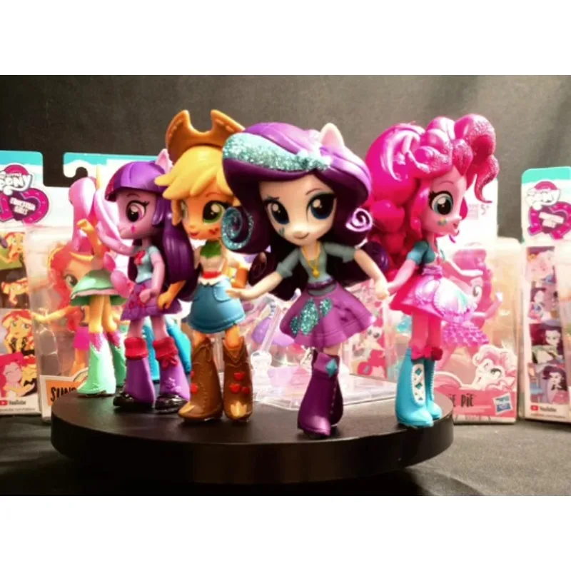 Фото Hasbro My Little Pony EQG Generation Glitter Paint Pinkie Pie, Twilight Sparkle, Fluttershy, Rarity, игрушки с анимированными персонажами №4