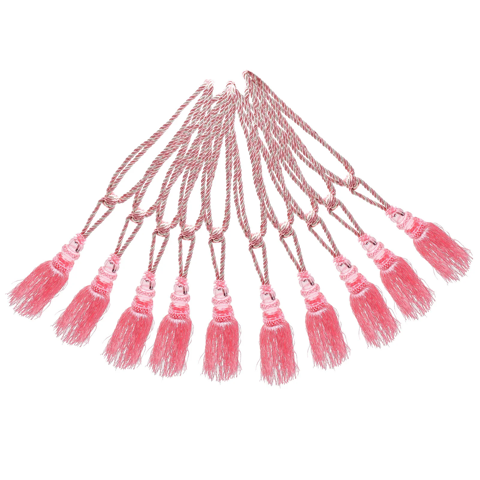 

10pcs Curtain Tiebacks Decorative Tassels Curtain Tassel Pendant Curtain Pendant