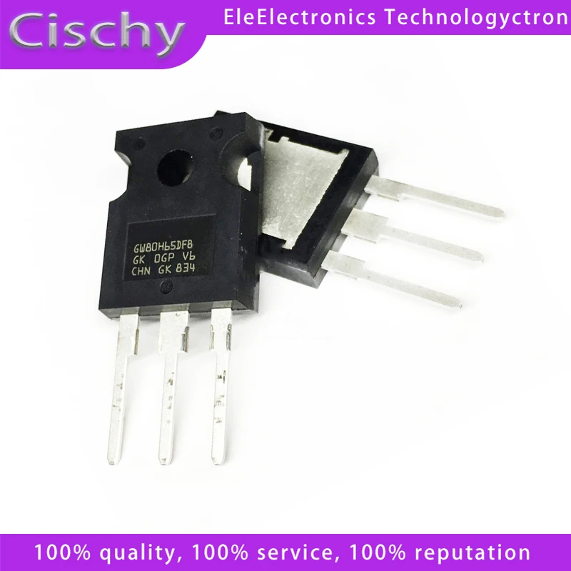 

10pcs/lot GW80H65DFB STGW80H65DFB TO-247 IGBT TRANSISTOR 80A 650V In Stock