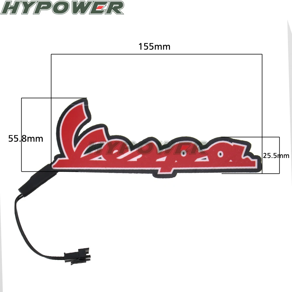 

12 В водонепроницаемый шлем мотоциклетная наклейка Свет для Piaggio Vespa 946 наклейка MOTO