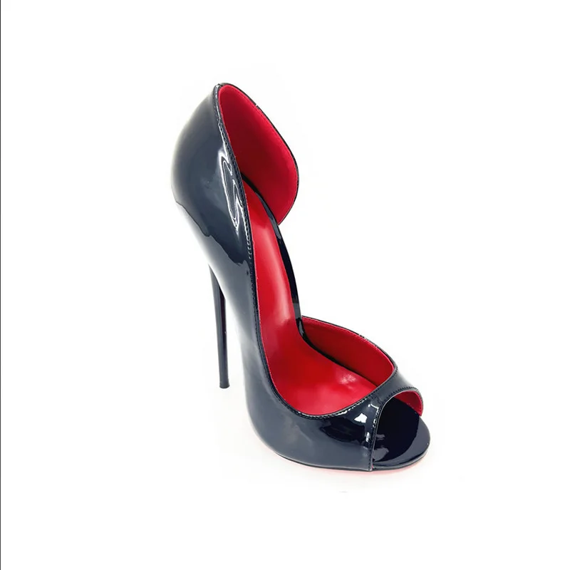 Женские туфли-лодочки FHC нового дизайна на высоком каблуке с открытым носком