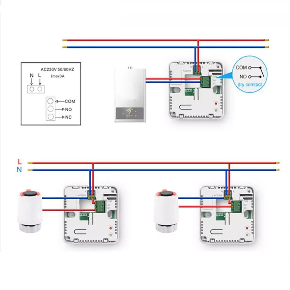 

Термостат для теплого пола NEW2023
