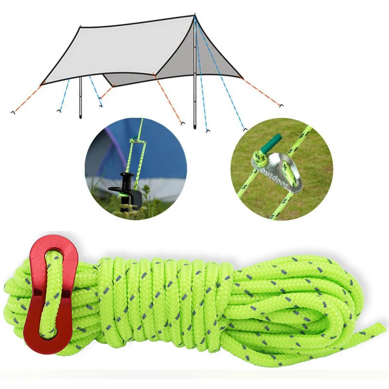 

Светоотражающая веревка для кемпинга, 4 м