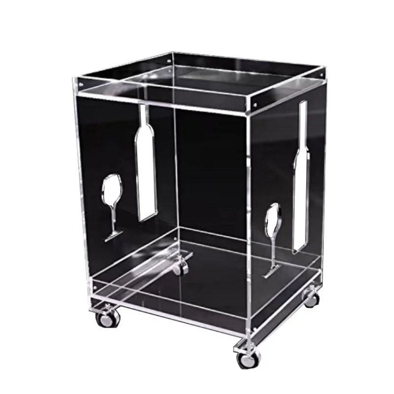 Двойной прозрачный внешний вид роскошный Дополнительный несколько съемных