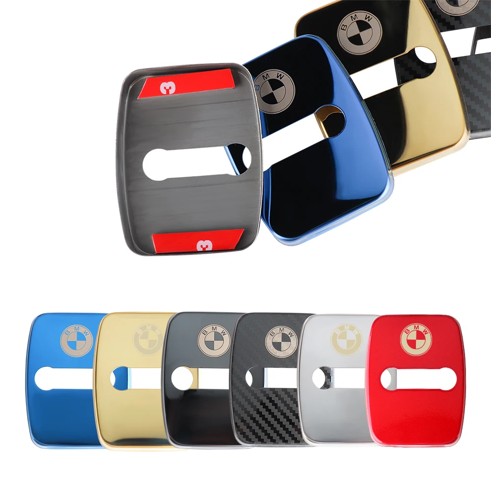 Защитная наклейка на дверной замок автомобиля для BMW 1 3 5 7 серии X1 X3 X4 X5 X6 X7 F15 F16 F30 F31