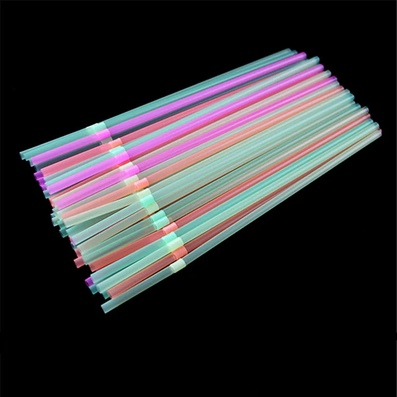 

Пластиковые соломинки Raibow длиной 21 см, 100 шт., гибкие пластиковые одноразовые соломинки для напитков, пластиковые соломинки Pajitas для вечерни...