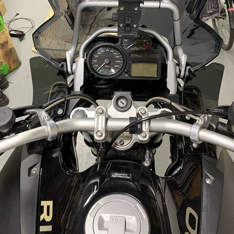 Motorcycle Side Windshield Windscreen Wind Deflector For BMW R1200GS Adventure ADV 2004-2012