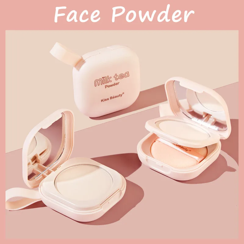 Matte Face Powder Oil Control Concealer Natural Light Breathable Waterproof Finishing Makeup Cosmetic |
