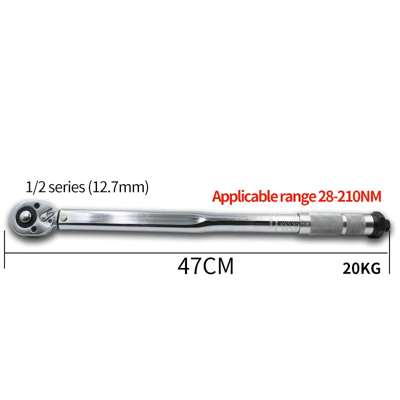

28-210Nm Preset Adjustable Torque Wrench